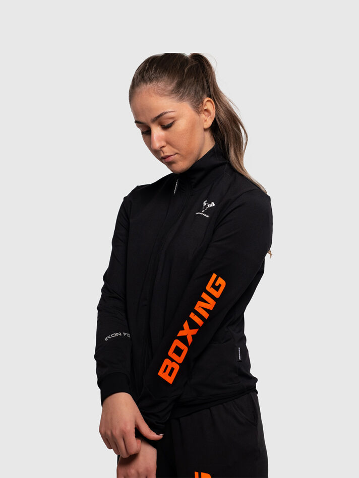 UNTAMED Iron Fist Jacket Woman - XS, BLACK ORANGE