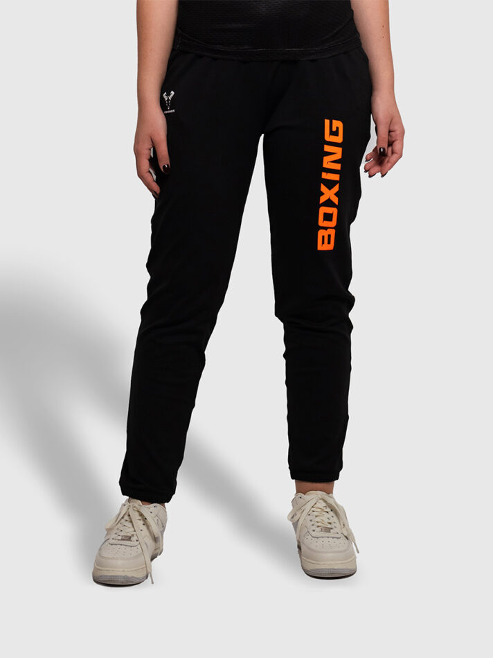 UNTAMED Iron Fist Joggers Woman - XS, BLACK ORANGE