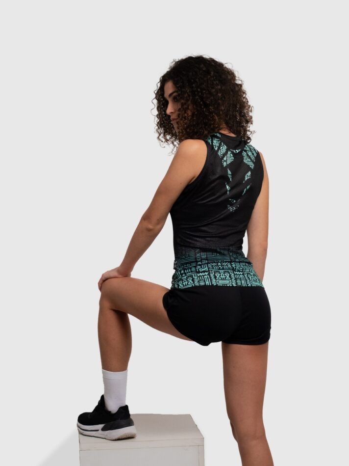 UNTAMED Iron Fist Sleeveless T-shirt Woman - XS, BLACK MINT