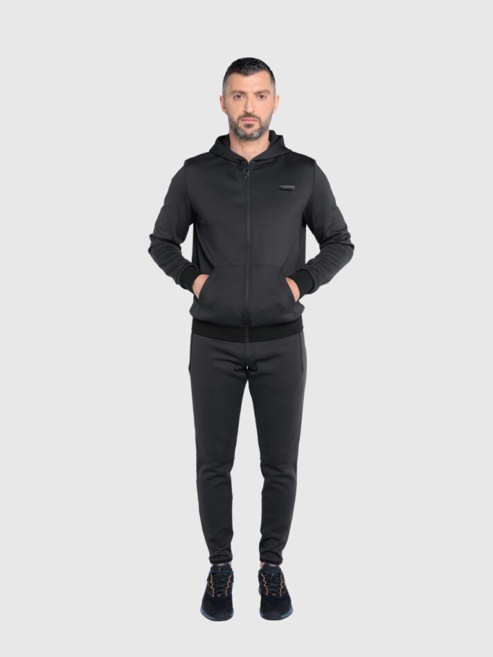 UNTAMED @GYM Storm Jacket Man - S, BLACK