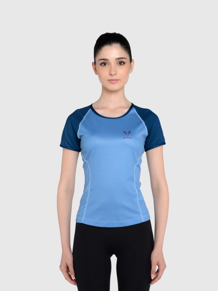 UNTAMED @GYM Liberty T-Shirt Woman - XS, LAGOON-STORM BLUE