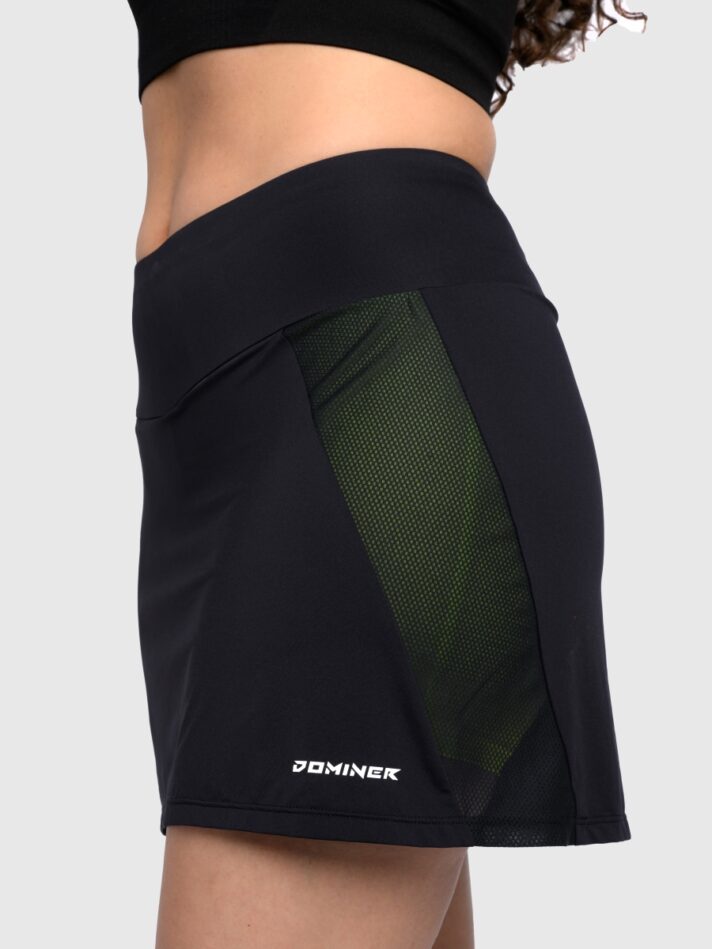 UNTAMED @GYM Liberty Skirt Woman - XS, BLACK-GREEN