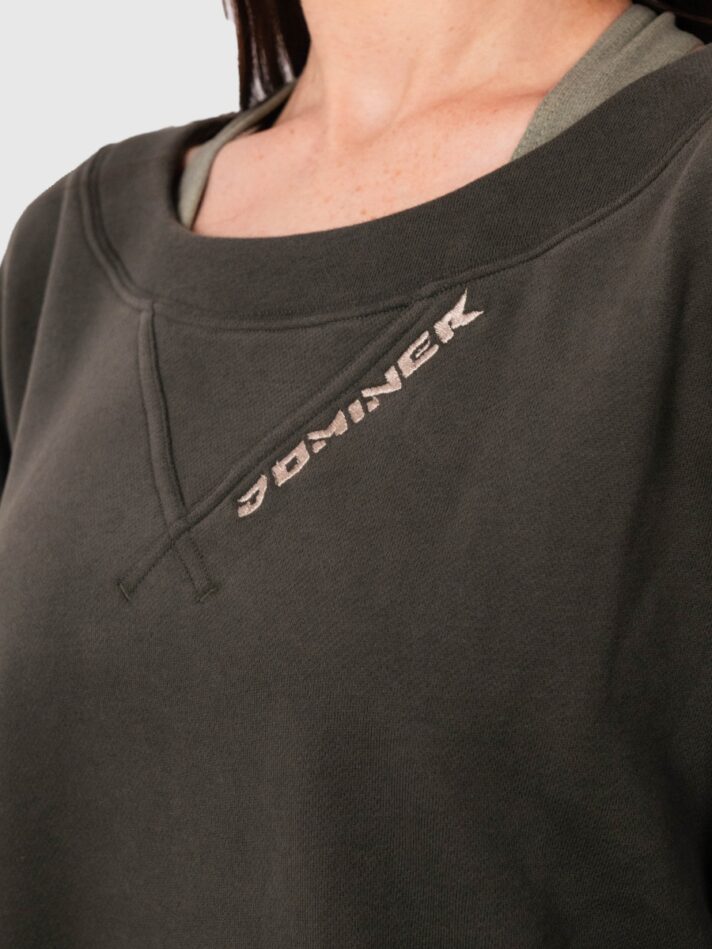 J.C Loosey Hoodie Woman - XS, Green Olive