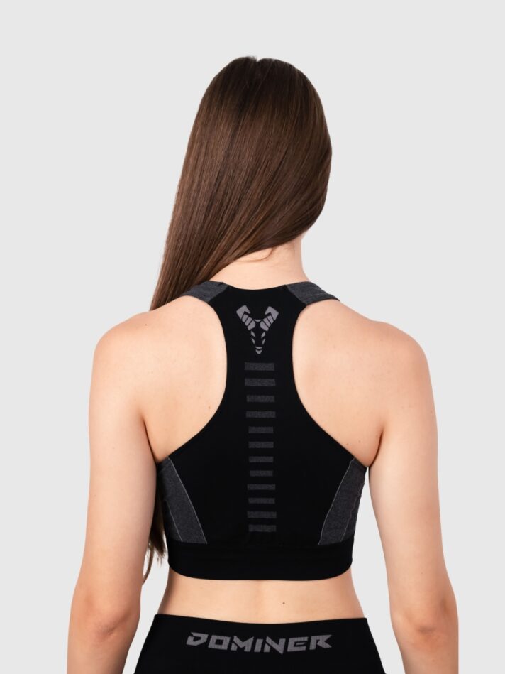 Silhouette Seamless Slim Crop Top - S/M, Black