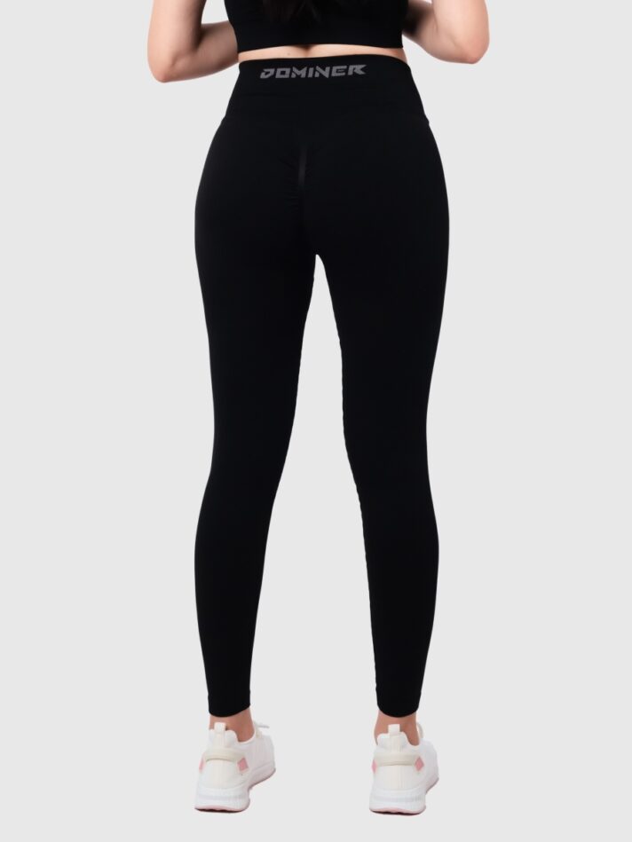 Silhouette Seamless Push Up Leggings - S/M, Black