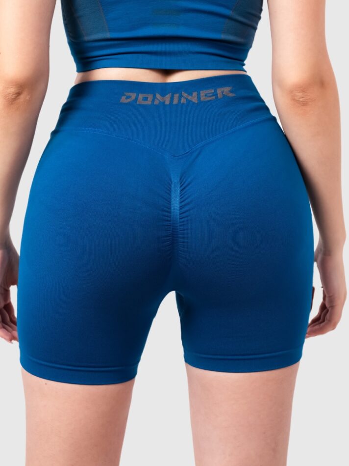 Silhouette Seamless Push Up Shorts - S/M, Blue Navy