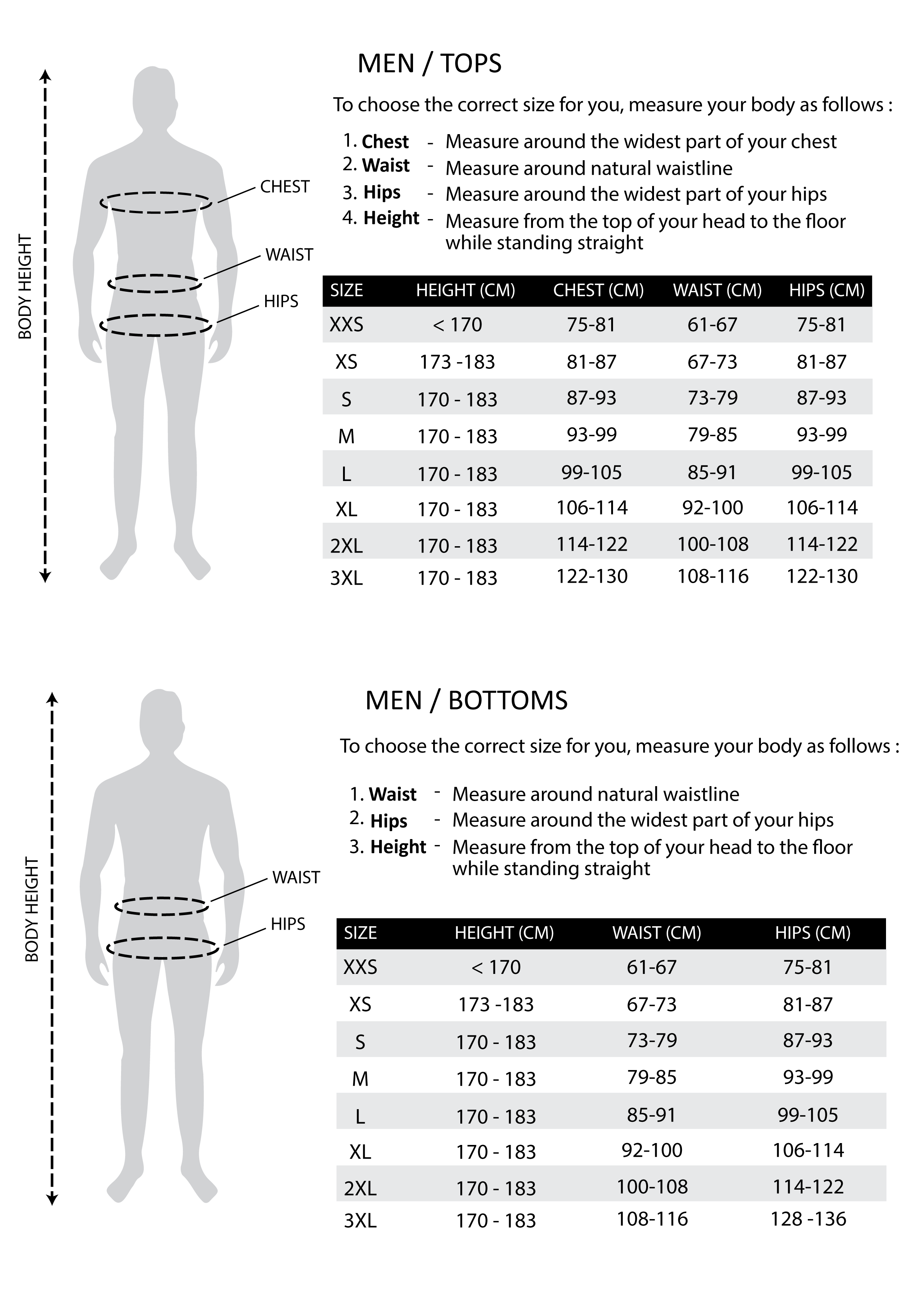 Size guide