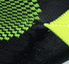 BLACK YELLOW FLUO 3 Pair