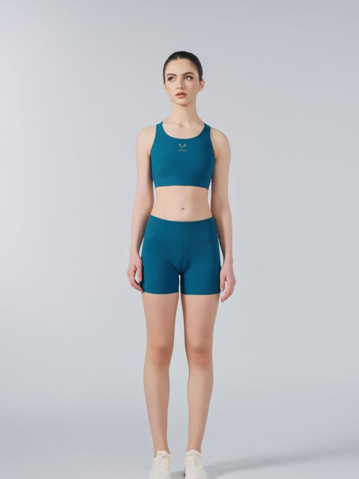 J.C SYNTH CROP - XS, GREEN-BLUE JC