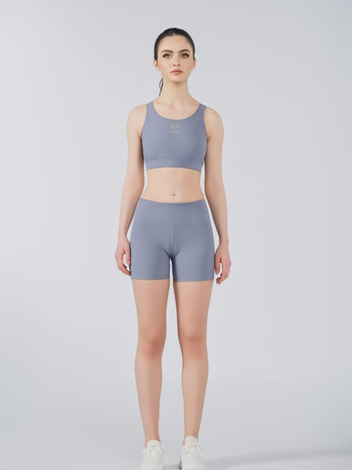 J.C SYNTH CROP - XS, GREY-BLUE JC