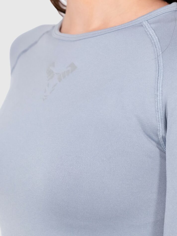 Contour Seamless Crop - S, Blue S