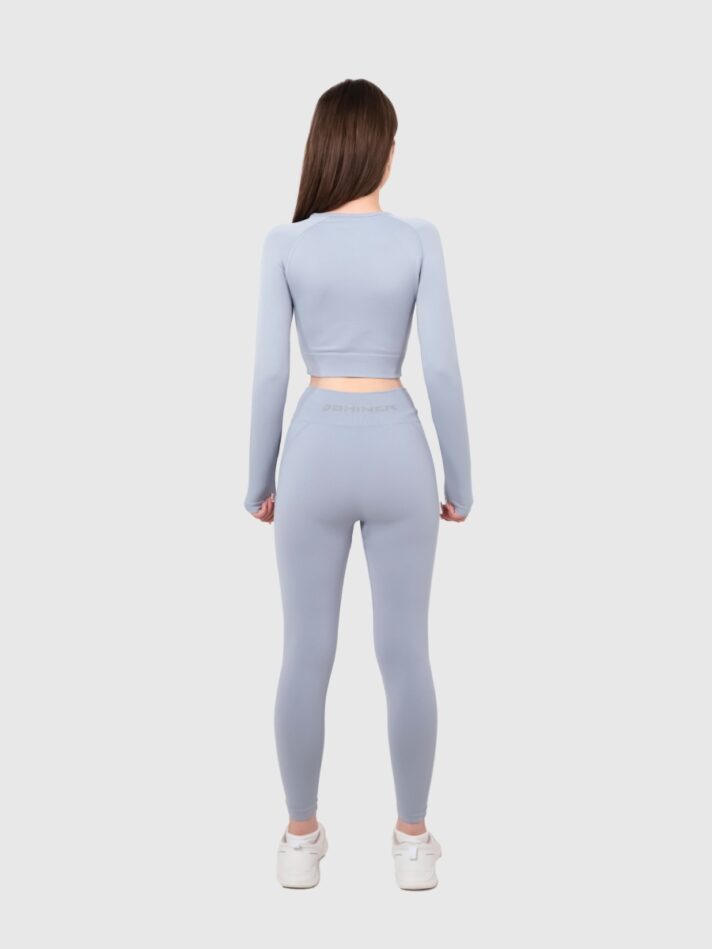 Contour Seamless Slim Leggings - S, Blue S