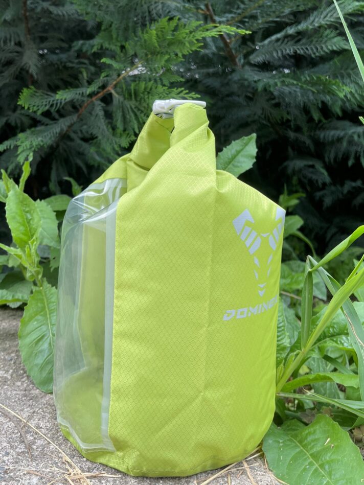 MALEVE SEE THROUGH DRY BAG - Pea Green