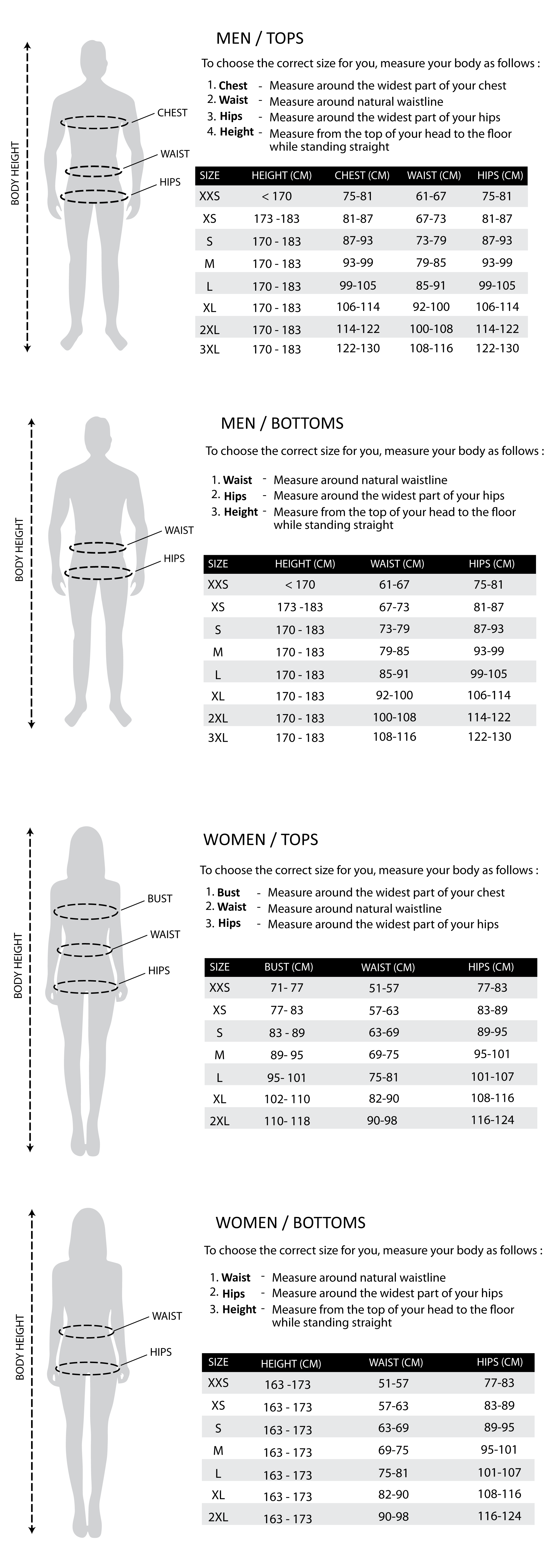 Size guide