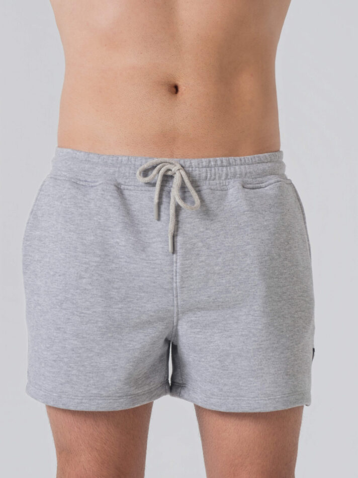 District Shorts Man - S, GREY MELANGE
