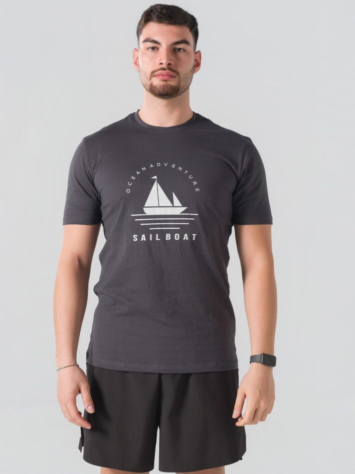 Breezy Unisex T-shirt - S, SAIL BOAT