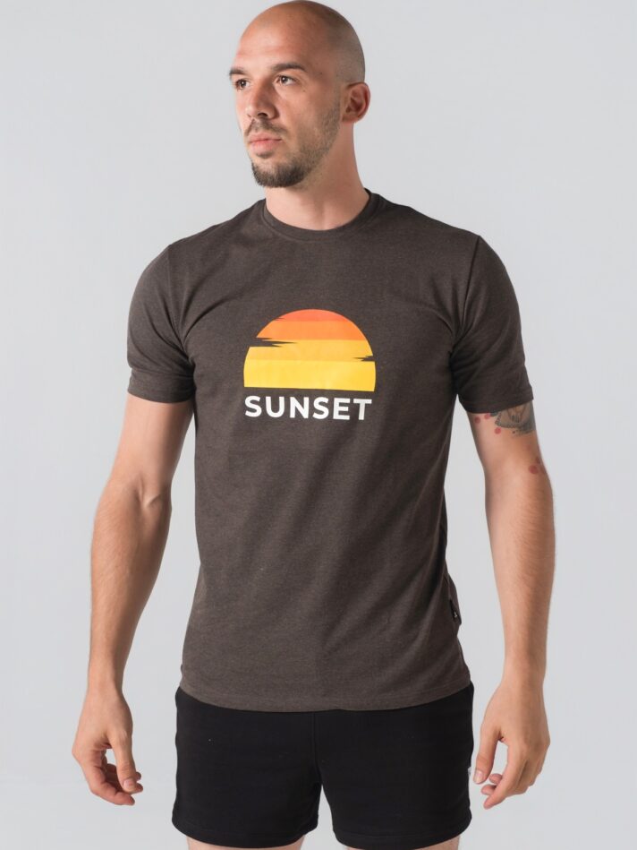 Island Unisex T-shirt - S, Sunset