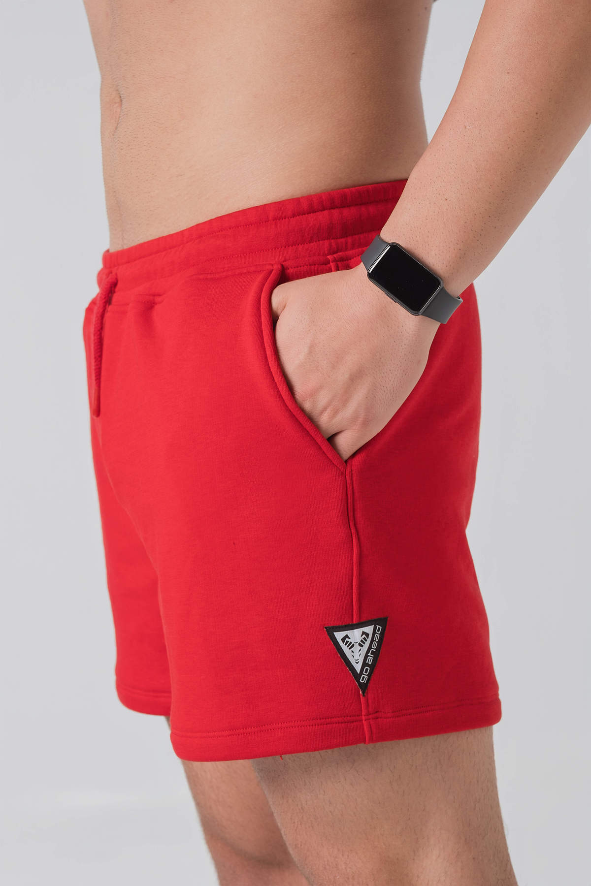 District Shorts Man RED