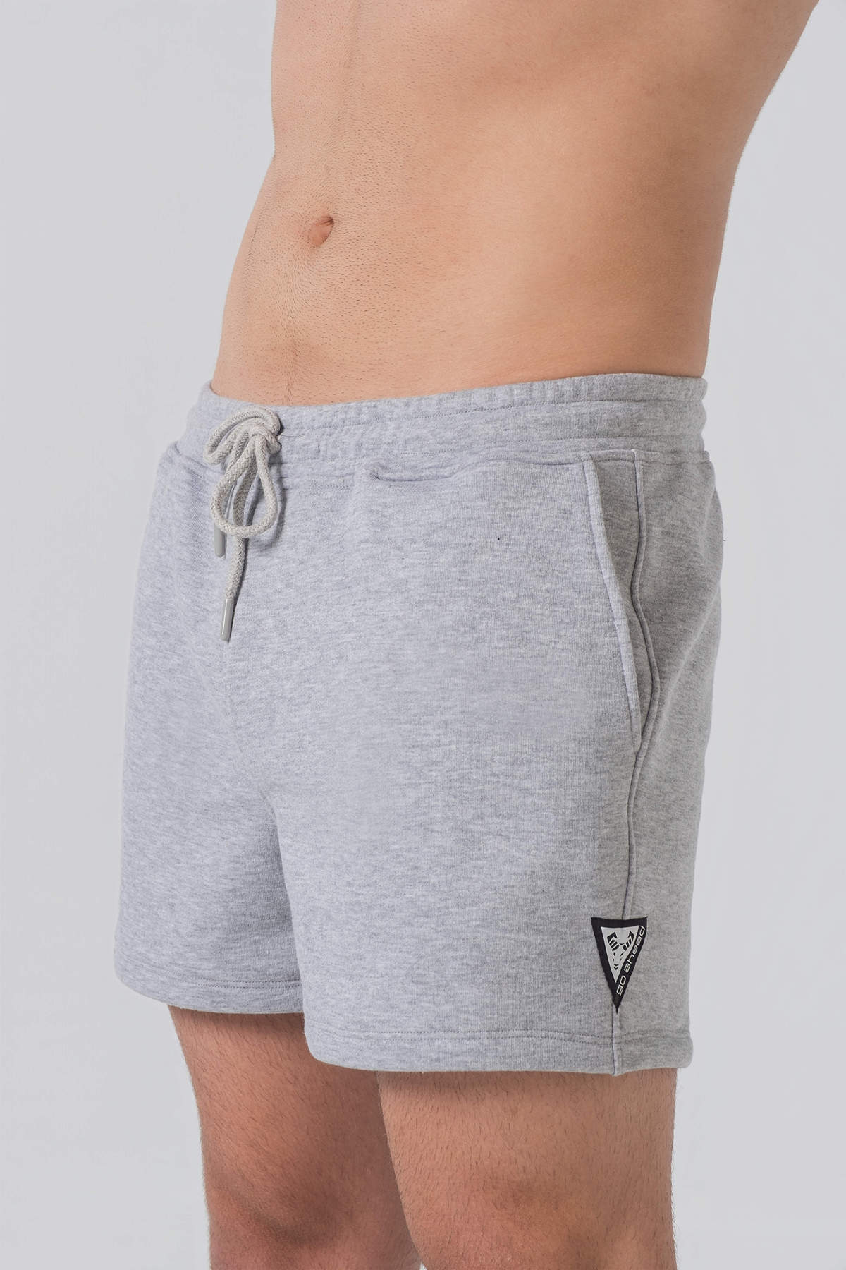 District Shorts Man GREY MELANGE