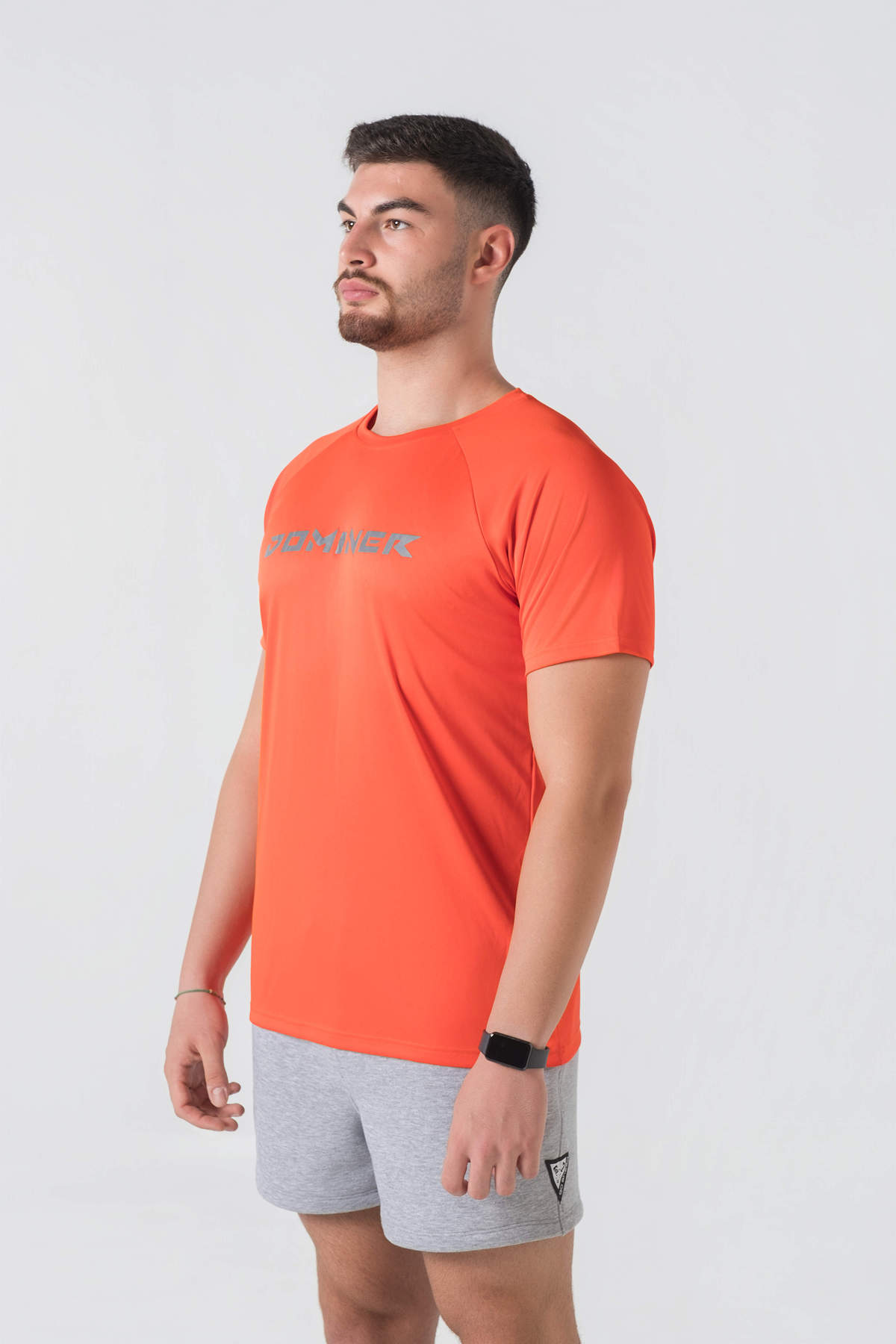 District Shorts Man GREY MELANGE