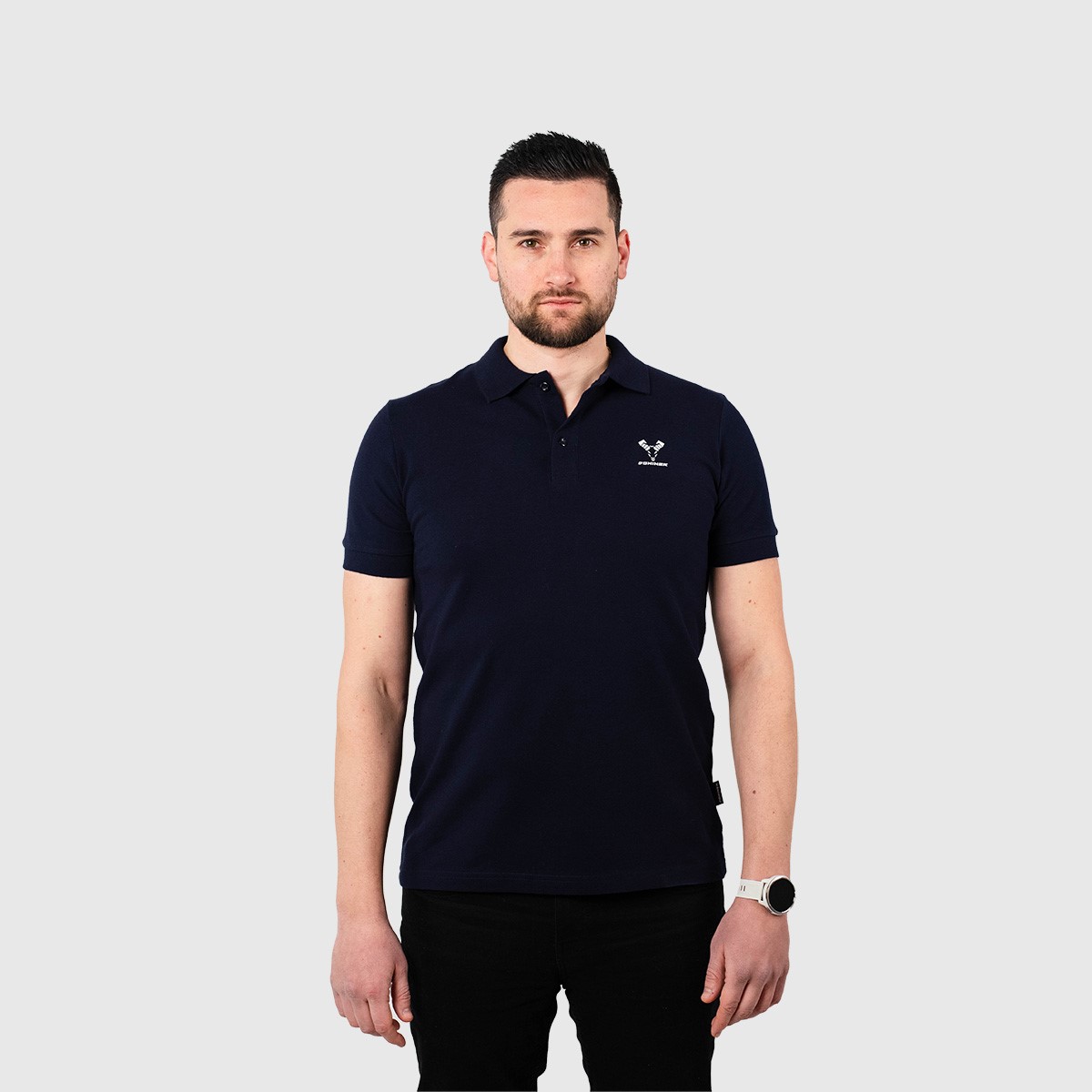 Casual Polo T-shirt Man Polo Blue Navy