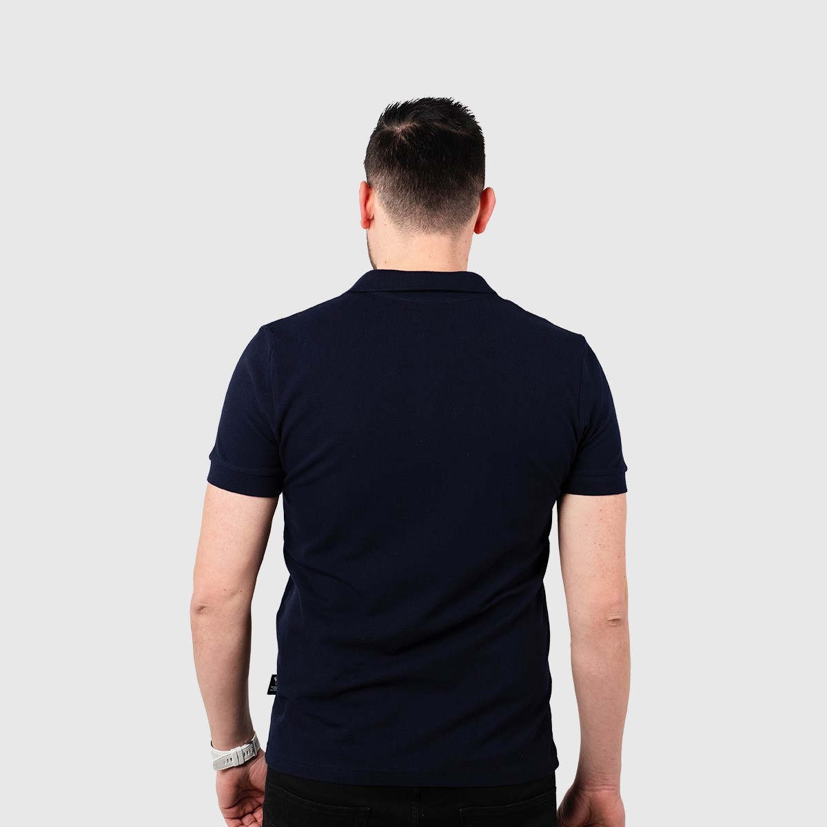 Casual Polo T-shirt Man Polo Blue Navy