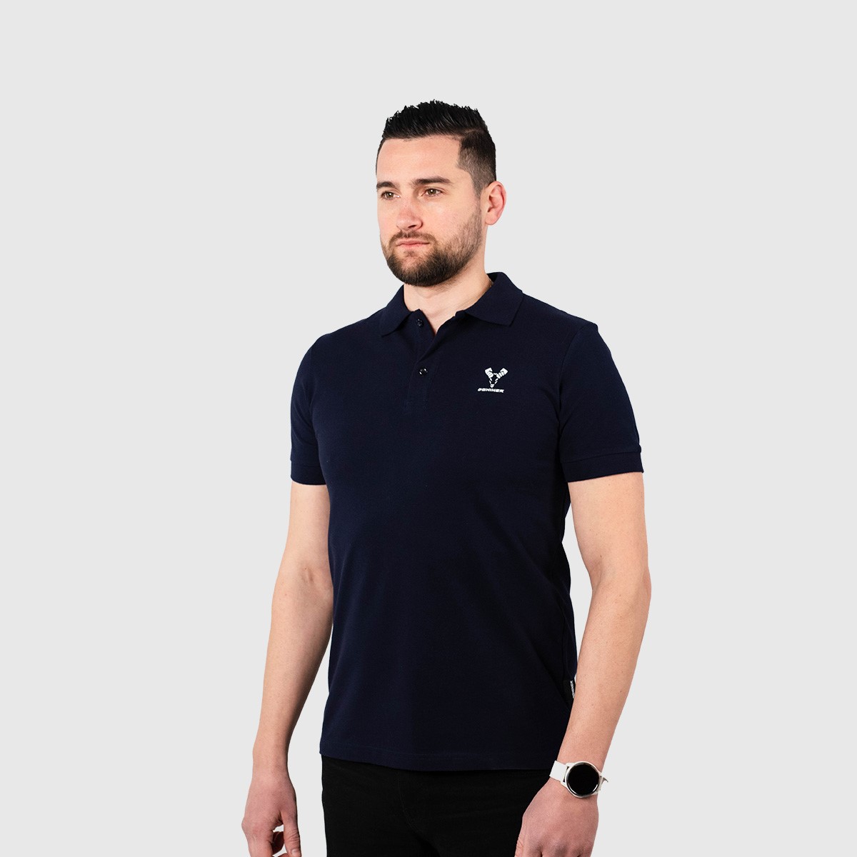 Casual Polo T-shirt Man Polo Blue Navy