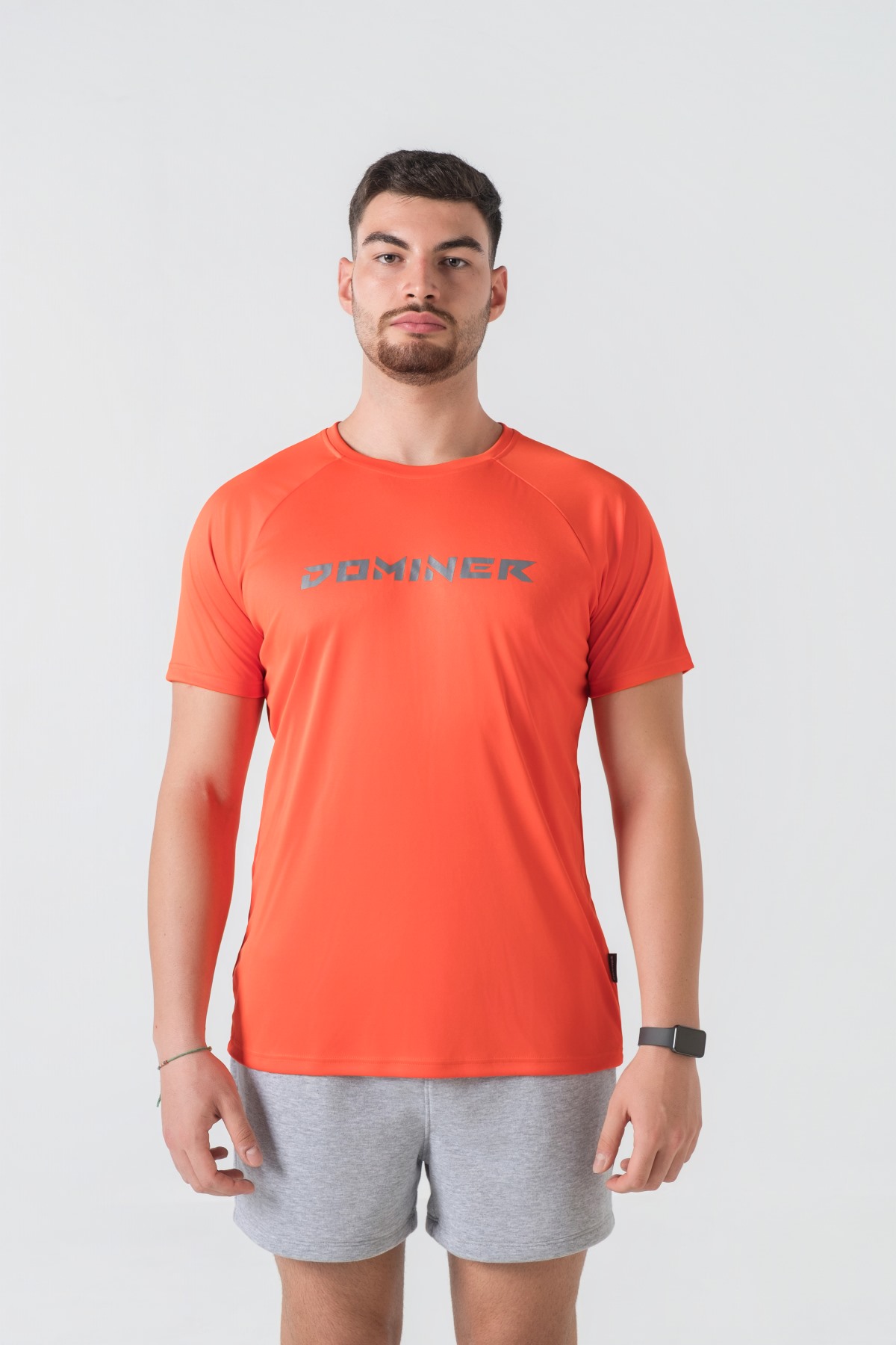 Shift T-shirt Man Dark Grey Stamp