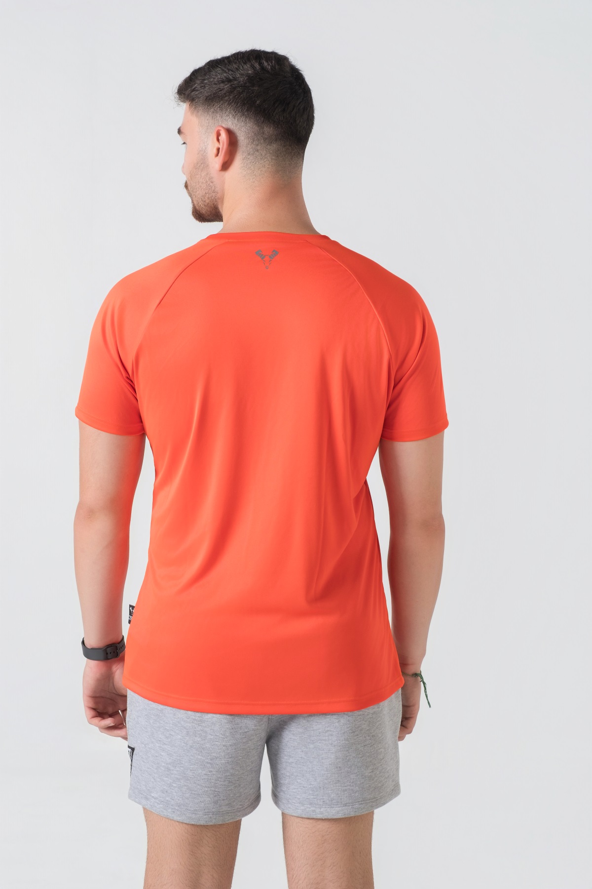 Shift T-shirt Man Dark Grey Stamp
