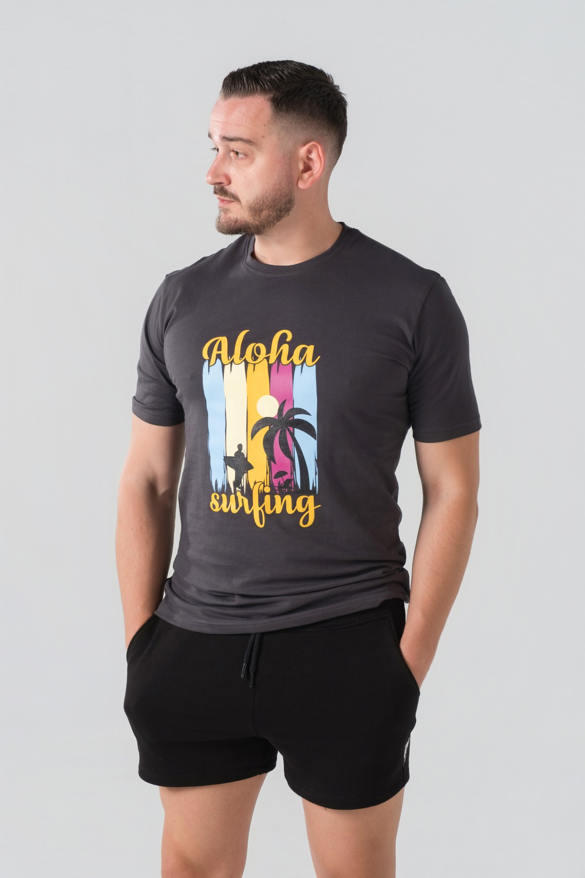 Breezy Unisex T-shirt Aloha Surfing