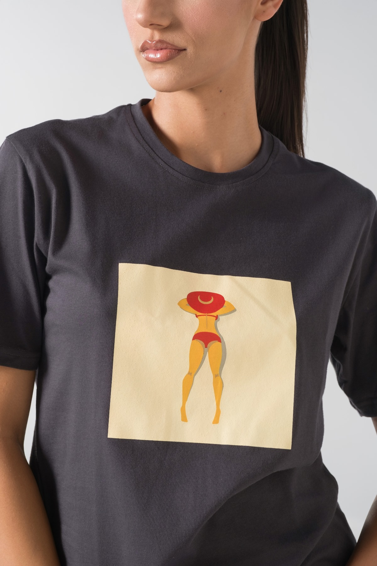 Breezy Unisex T-shirt Sunbathing