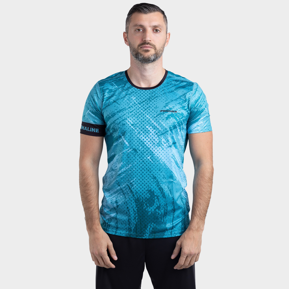 T-SHIRT RAFTING RAGE BLUE PETROL / BLACK