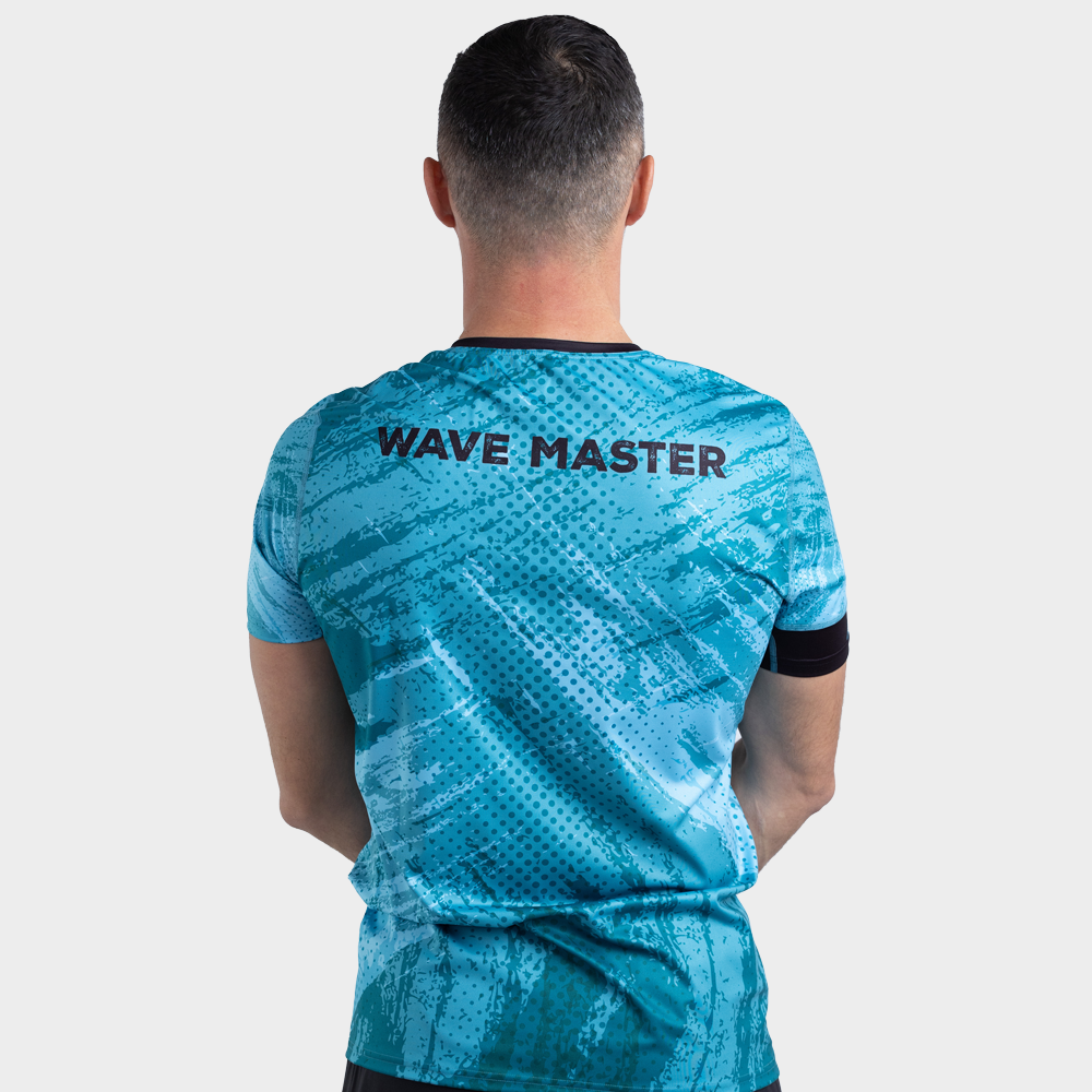 T-SHIRT RAFTING RAGE BLUE PETROL / BLACK