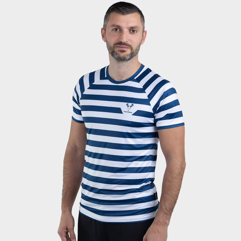 SAIL T-SHIRT WHITE / BLUE STRIPES