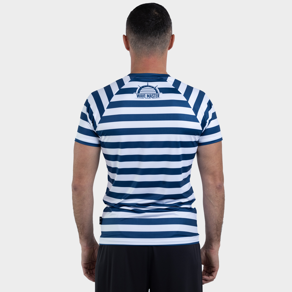 SAIL T-SHIRT WHITE / BLUE STRIPES