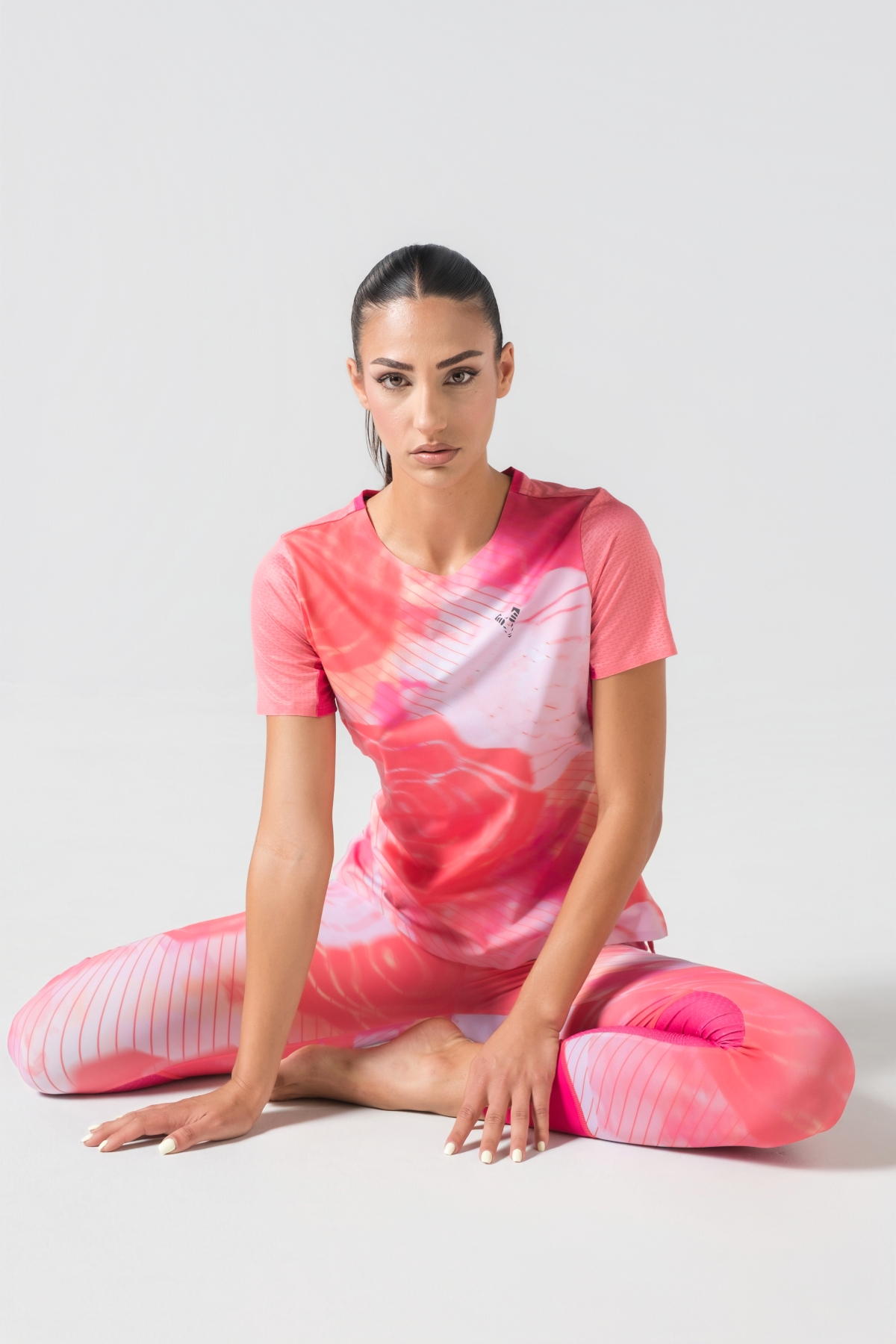 Shift Leggings Woman FIORE CORAL