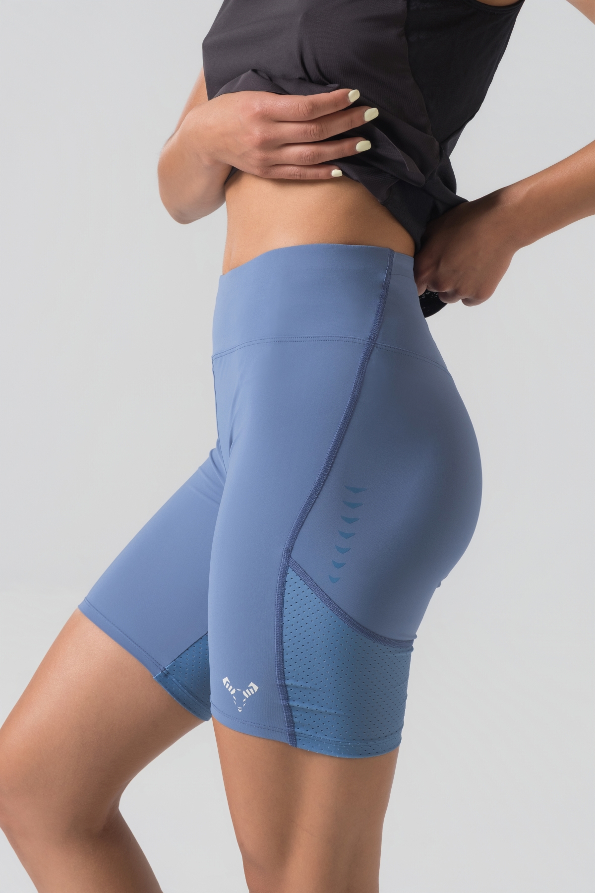 Shift Tight Shorts Woman DENIM