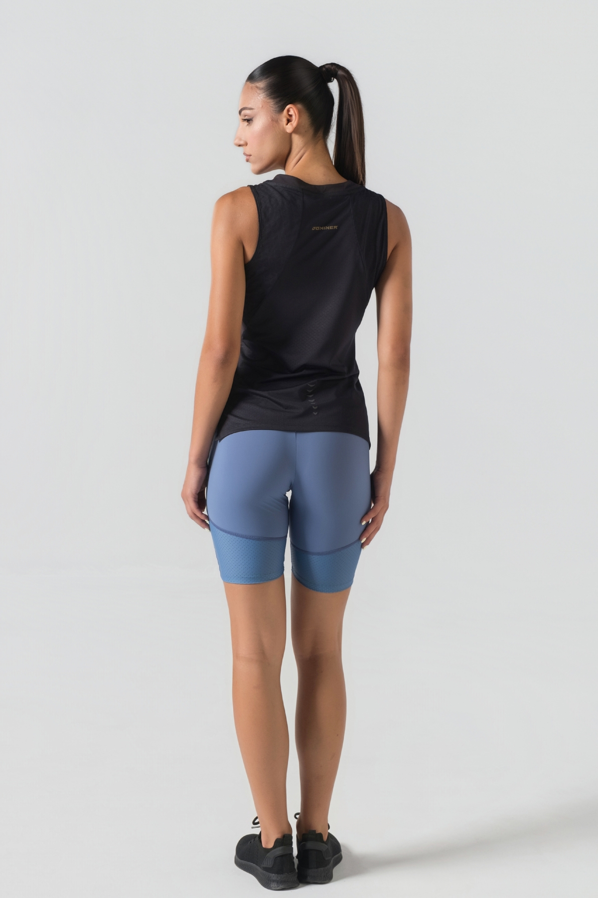 Shift Tight Shorts Woman DENIM