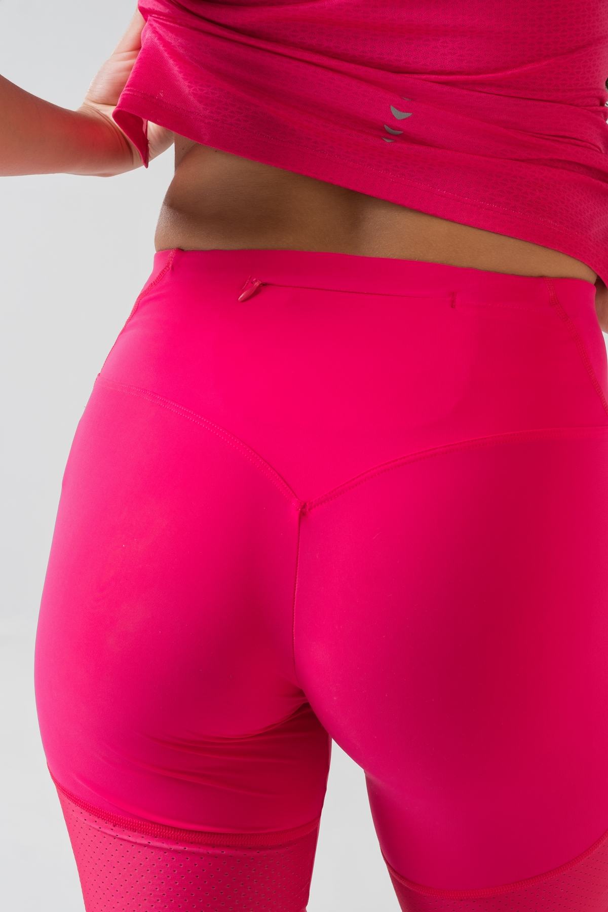 Shift Tight Shorts Woman CICLAMINO