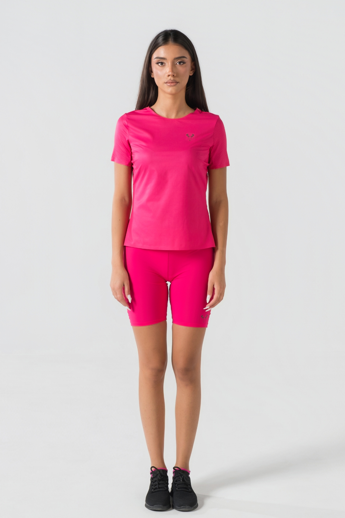 Shift Tight Shorts Woman CICLAMINO