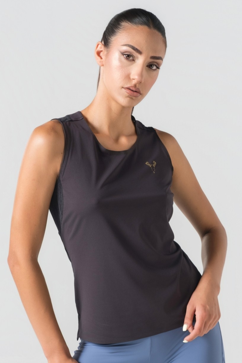 Shift Tank Top Woman BLACK