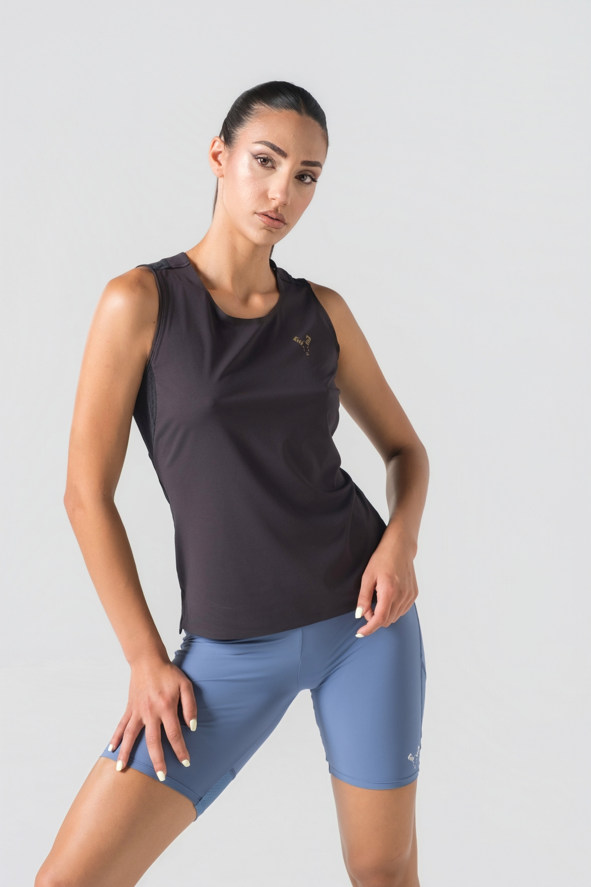 Shift Tank Top Woman BLACK