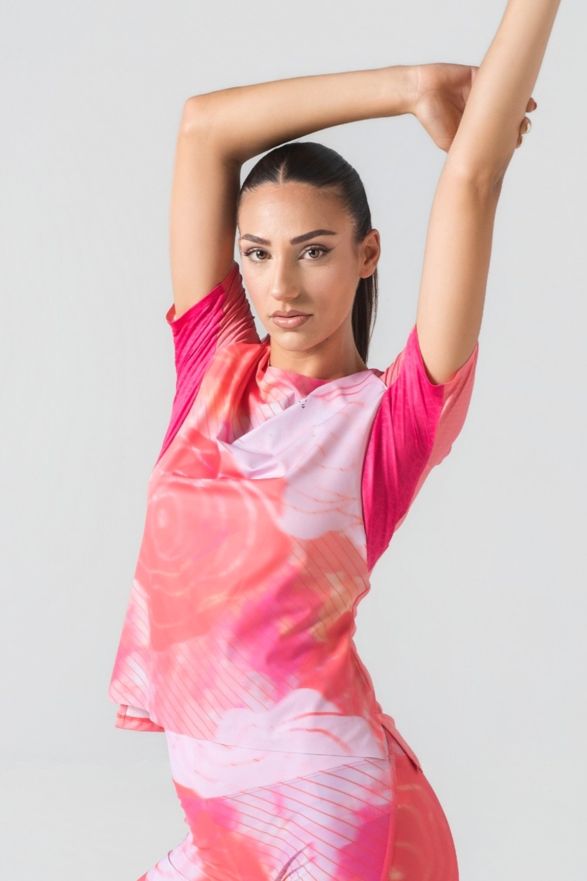 Shift T-Shirt Woman FIORE CORAL