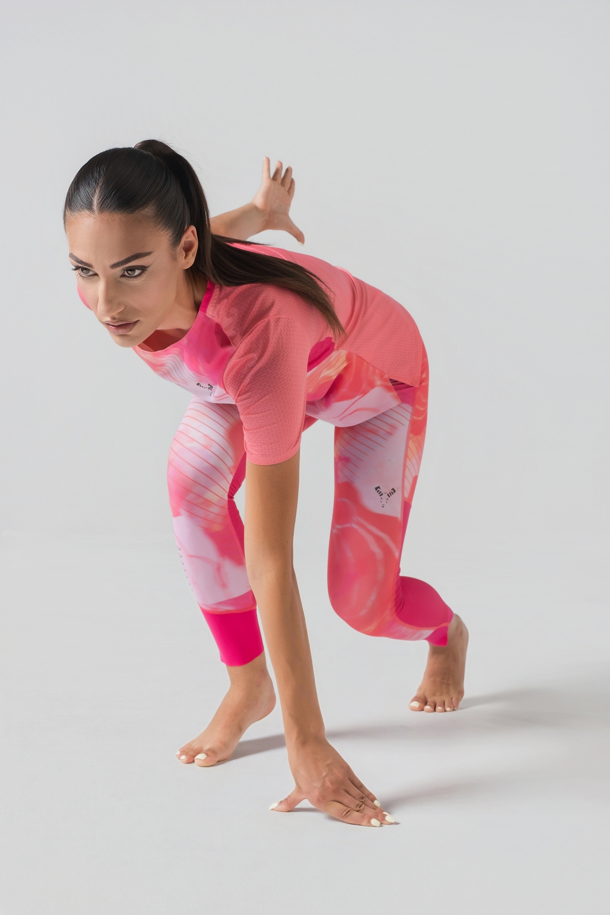 Shift T-Shirt Woman FIORE CORAL
