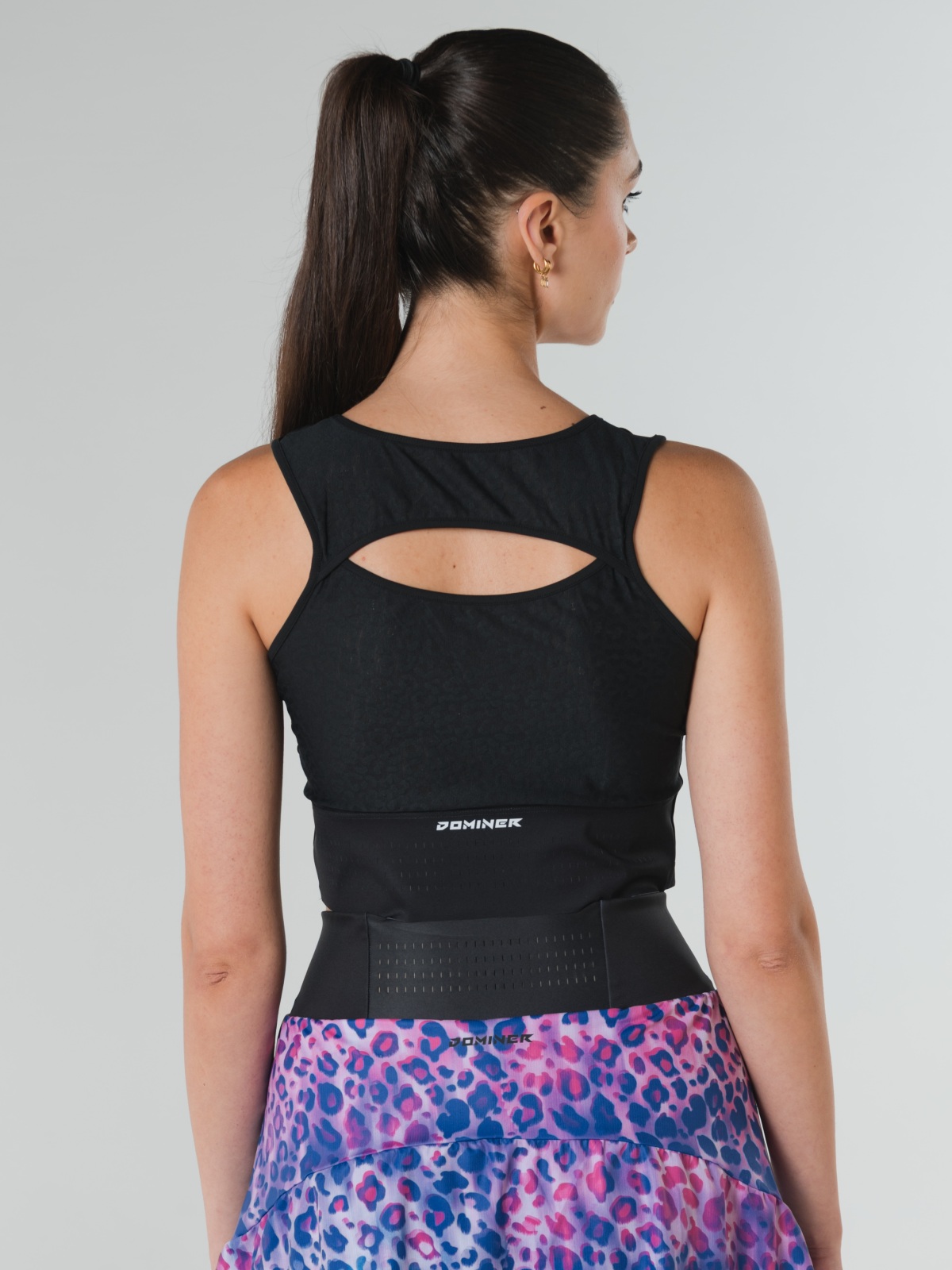 PULSE 360 Crop Top BLACK