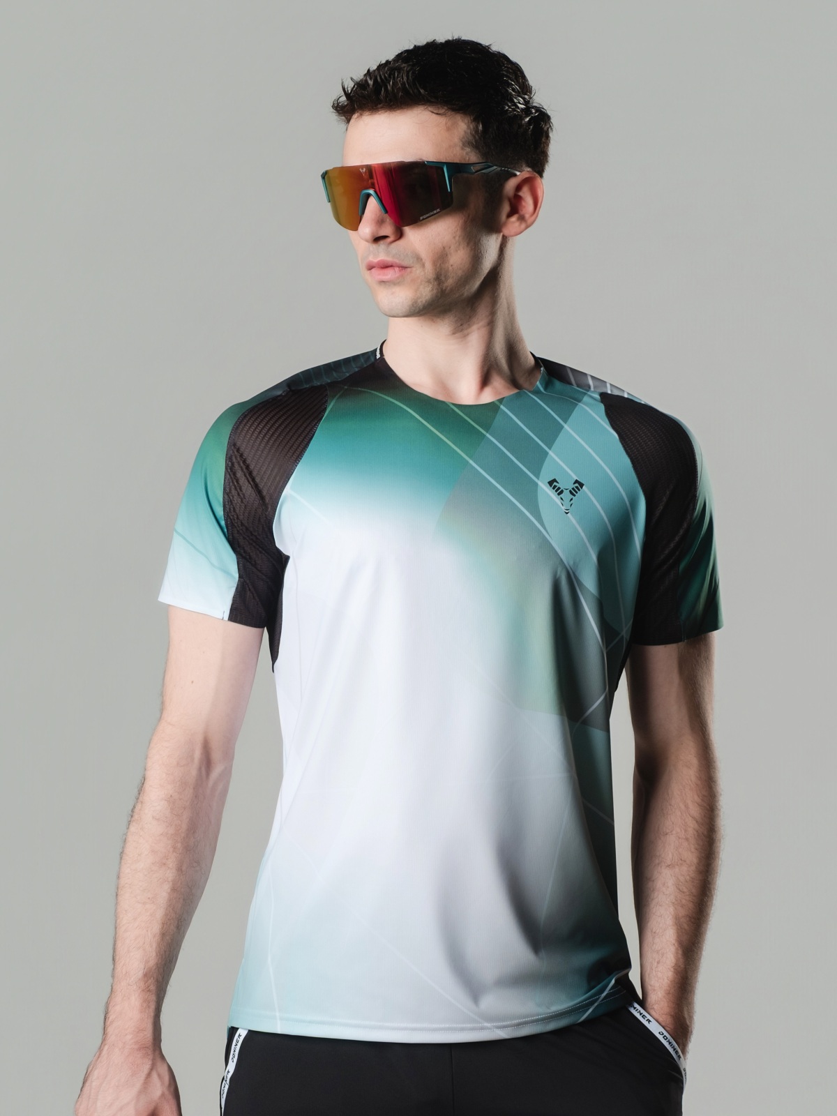 PULSE 360 T-shirt Pro EMERALD BLACK