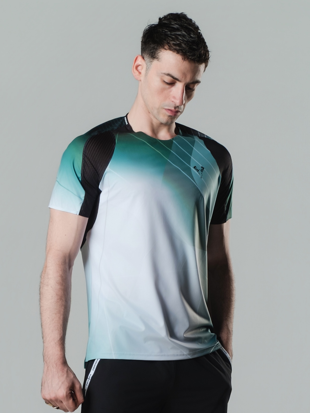 PULSE 360 T-shirt Pro EMERALD BLACK