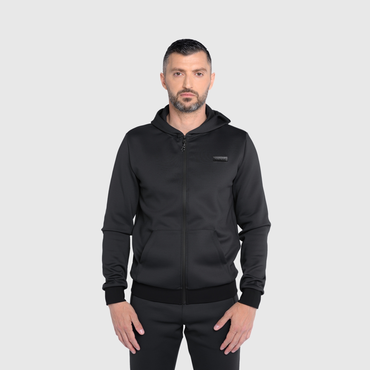 UNTAMED @GYM Storm Jacket Man BLACK