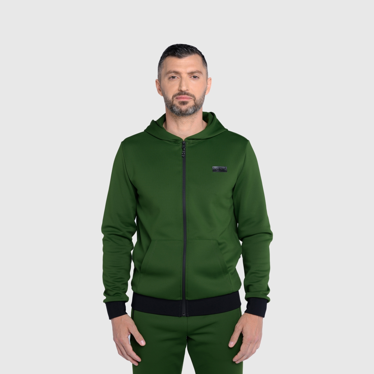 UNTAMED @GYM Storm Jacket Man BLACK