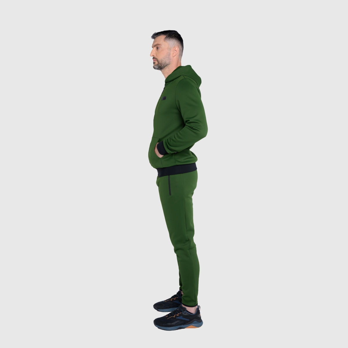 UNTAMED @GYM Storm Jacket Man BLACK